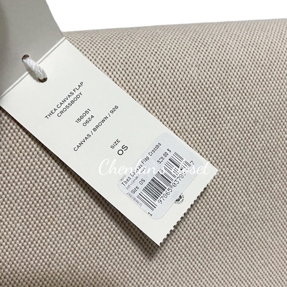 🔥NeW! Tory Burch Thea Canvas Convertible Bag - Picture 11 of 14